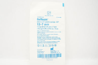 Pharmacia&Upjohn PAA052243 Gelfoam Gelatin Sponges USP 1-3/4inch x 1/4inch (x)